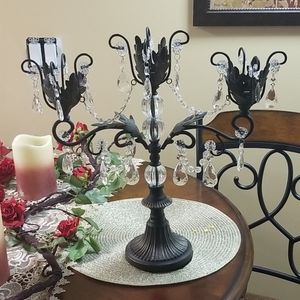 ❤Gorgeous kitchen candelabra centerpiece!